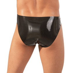 The Latex Collection Slip en latex avec Ouverture à l'avant